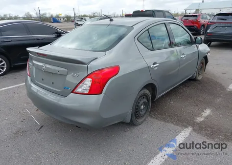 2014 Nissan Versa 1.6 Sv from USA, damaged, VIN 3N1CN7AP9EK451479
